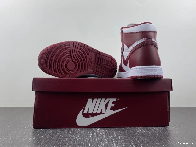 Rep TB High Red Jordan Air OG 1 Team DZ5485-160 0706